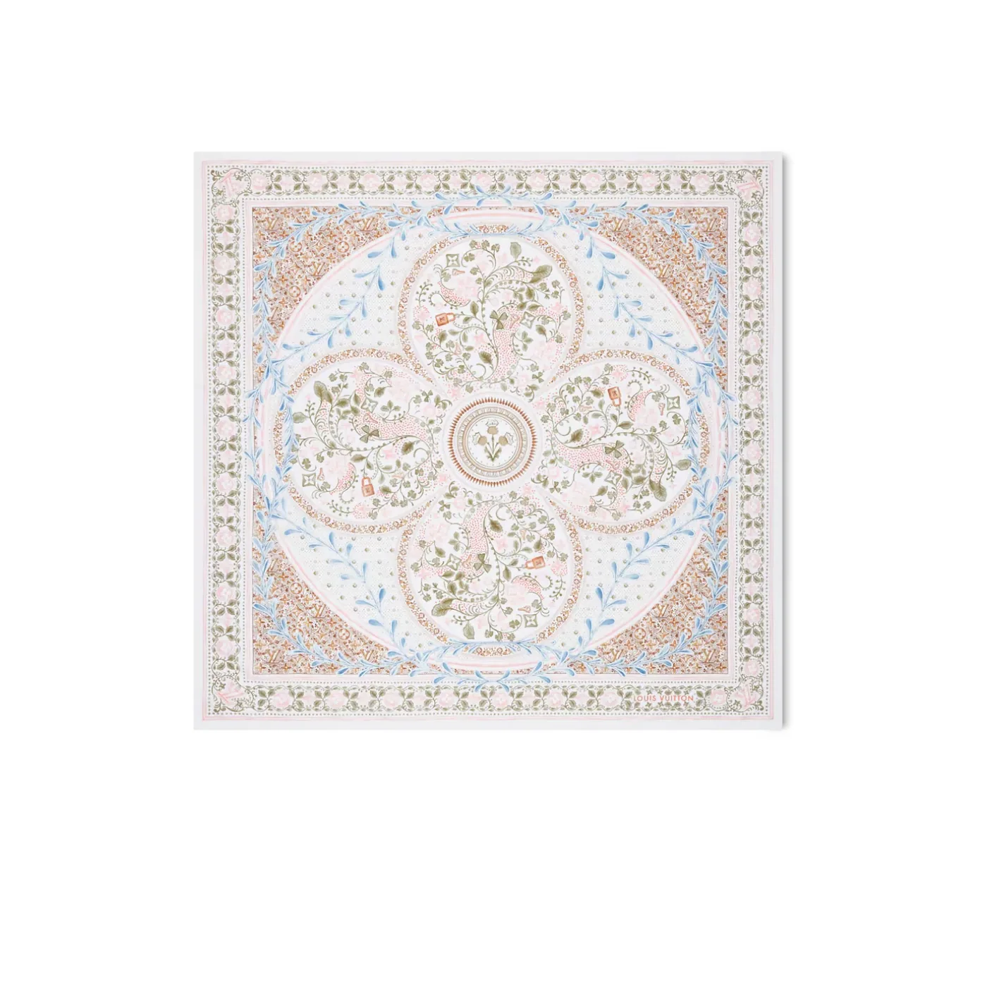 Louis Vuitton Summer Garden Shawl Beige