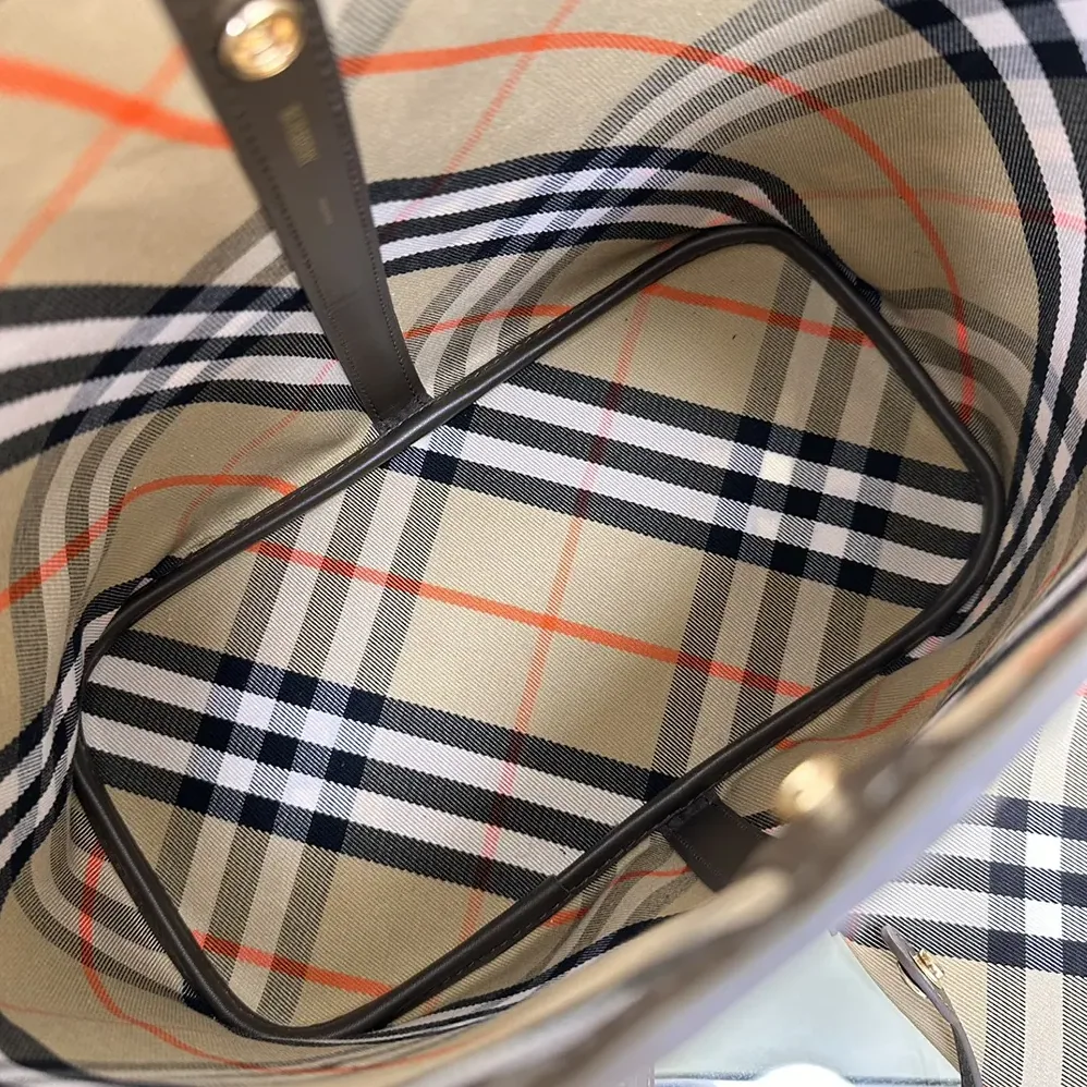 Burberry Small Check Shoulder Bag for Women