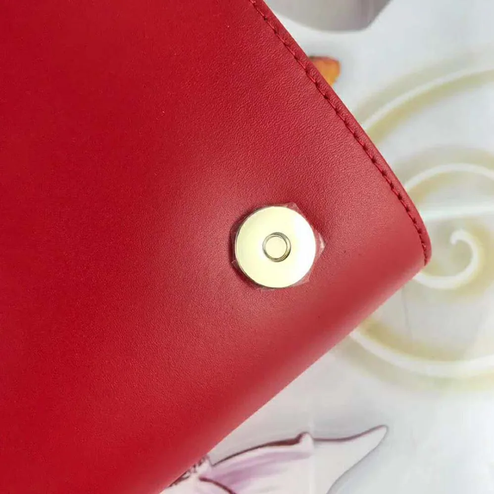 Dolce Gabbana D&G DG Girls Shoulder Bag Nappa Leather for Women in Red Dolce Gabbana D&G DG Girls Shoulder Bag Nappa Leather for Women in Red