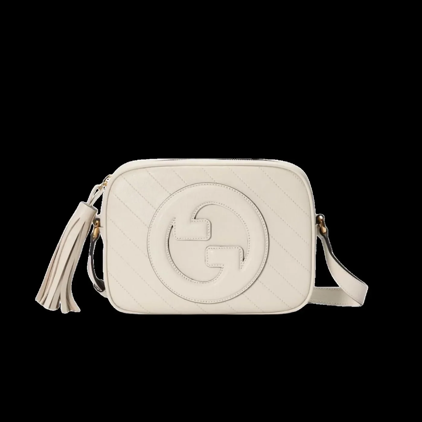 Gucci Blondie Small Shoulder Bag in White Gold Hardware Gucci Blondie Small Shoulder Bag in White Gold Hardware