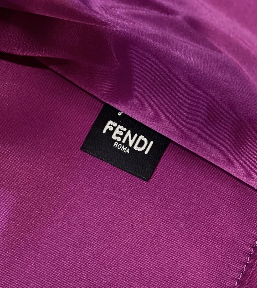 Fendi Sunshine Medium Purple FF fabric shopper Bag For Woman / 8BH386AHWCF037T Fendi Sunshine Medium Purple FF fabric shopper Bag For Woman / 8BH386AHWCF037T