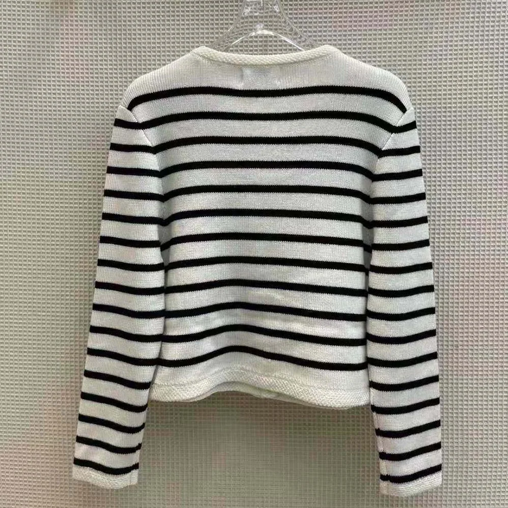 Celine Chasseur Jacket in Striped Wool for Women
