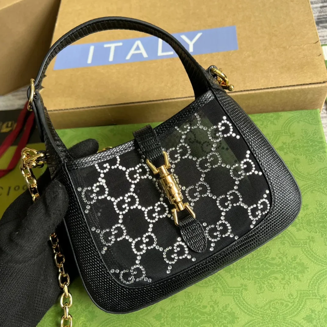 Gucci Jackie 1961 Mini Shoulder Bag Black