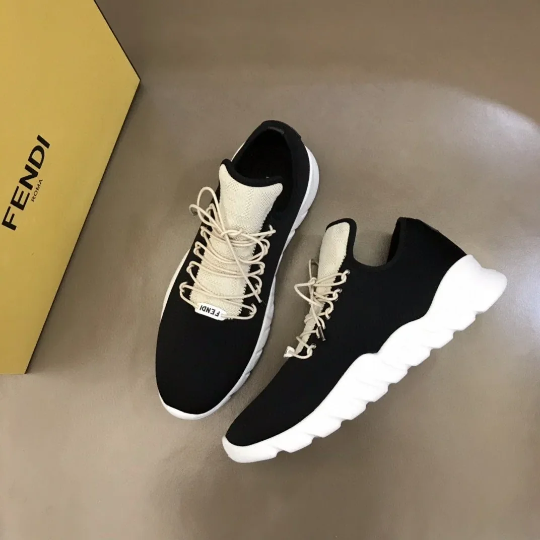 Fendi Force Low Tops Sneakers Black