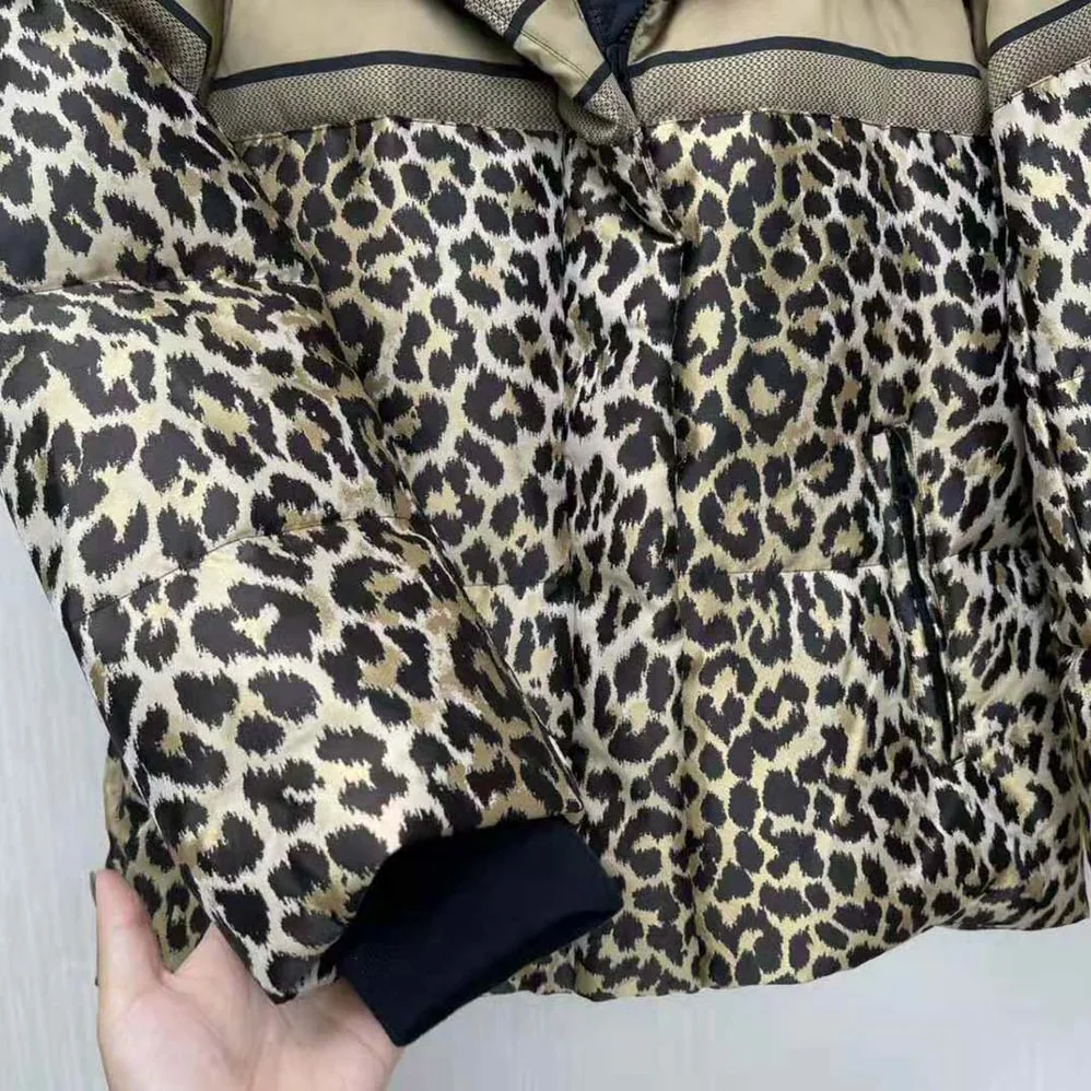 Dior Dioralps Hooded Down Jacket Beige Multicolor Mizza Quilted Technical Fabric for Women