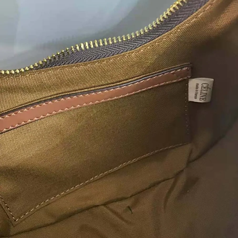 Celine AVA Bag in Canvas with Camouflage and Celine Print for Women