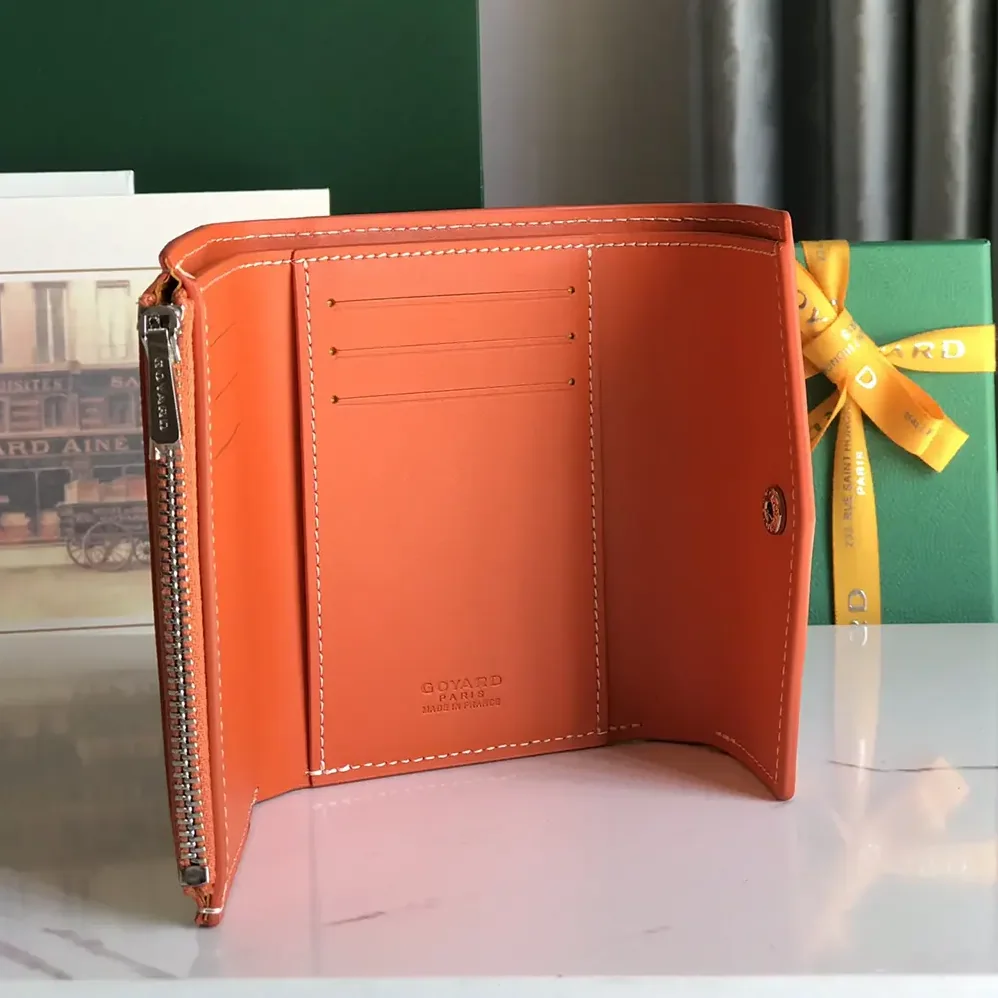 Goyard Saint Gabrie Wallet for Unisex in Orange