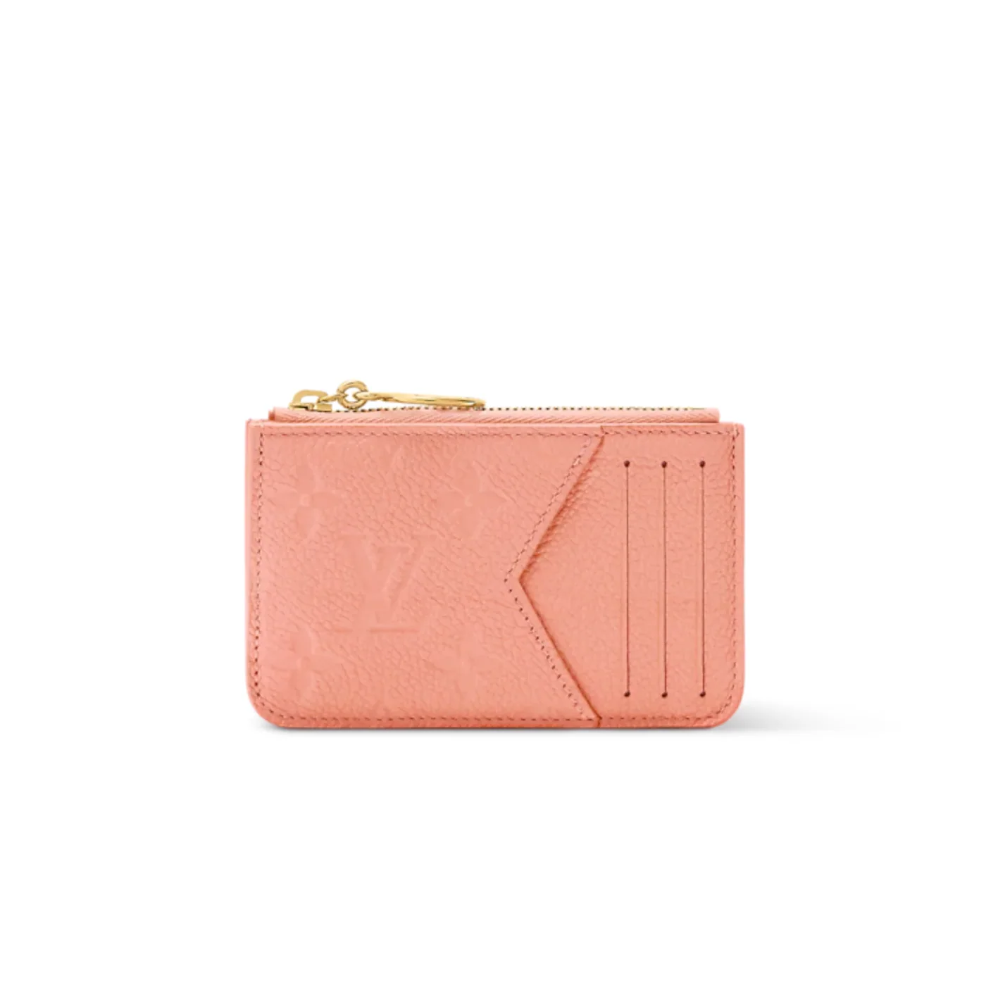 Louis Vuitton Romy Card Holder Peach /