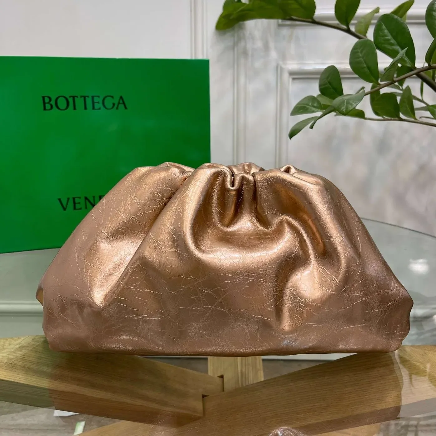 Bottega Veneta Pouch Teak Brown / Bottega Veneta Pouch Teak Brown /