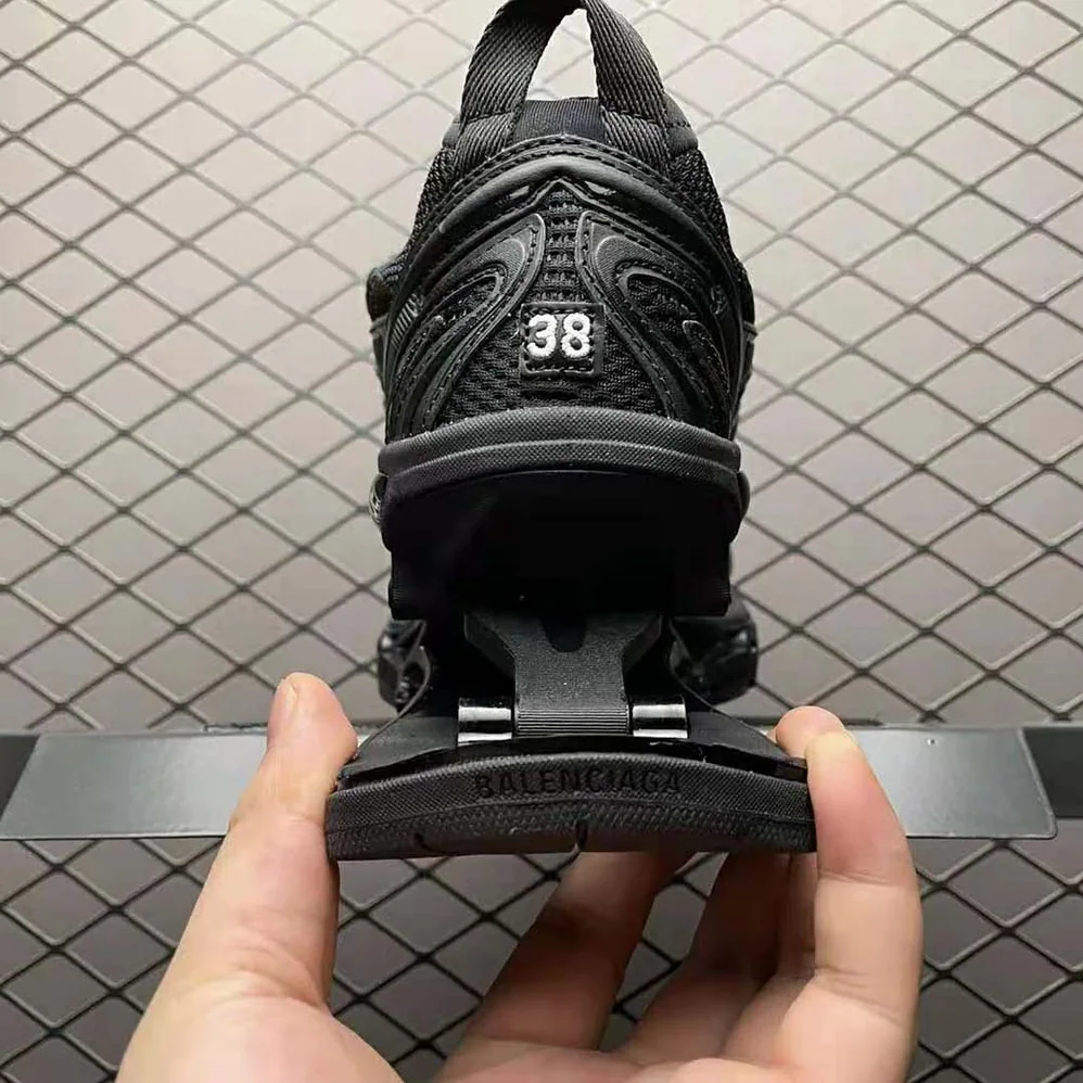 Balenciaga X-Pander Sneaker in Black Mesh and Nylon for Women Balenciaga X-Pander Sneaker in Black Mesh and Nylon for Women