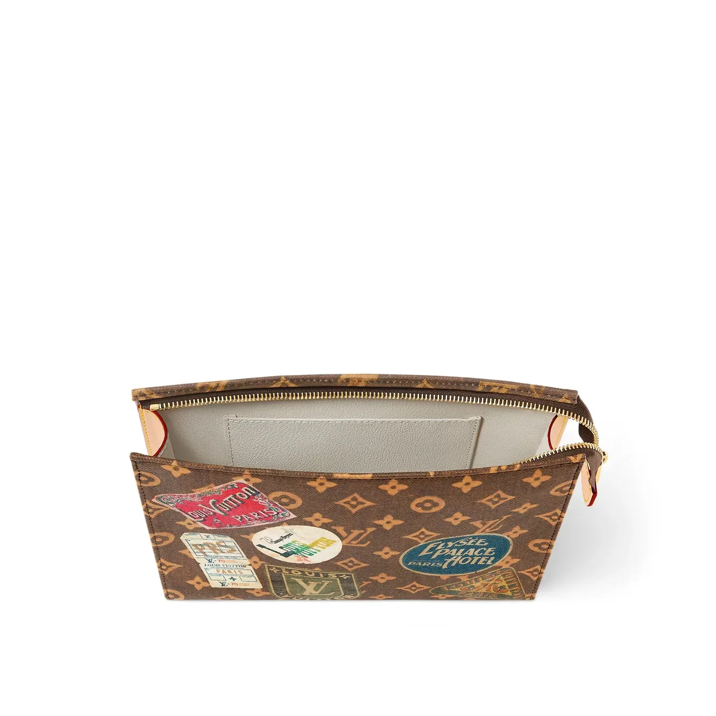 Louis Vuitton Toiletry Pouch Wallet Brown 7,/