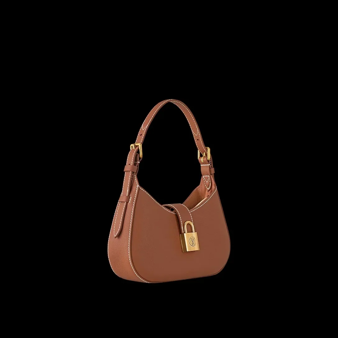 Louis Vuitton Low Key Shoulder Bag Brown 10 Inches/
