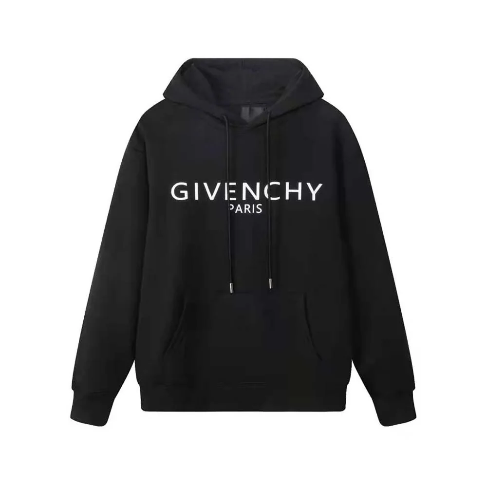 Givenchy Reverse Hoodie in Fleece for Women in Black Givenchy Reverse Hoodie in Fleece for Women in Black