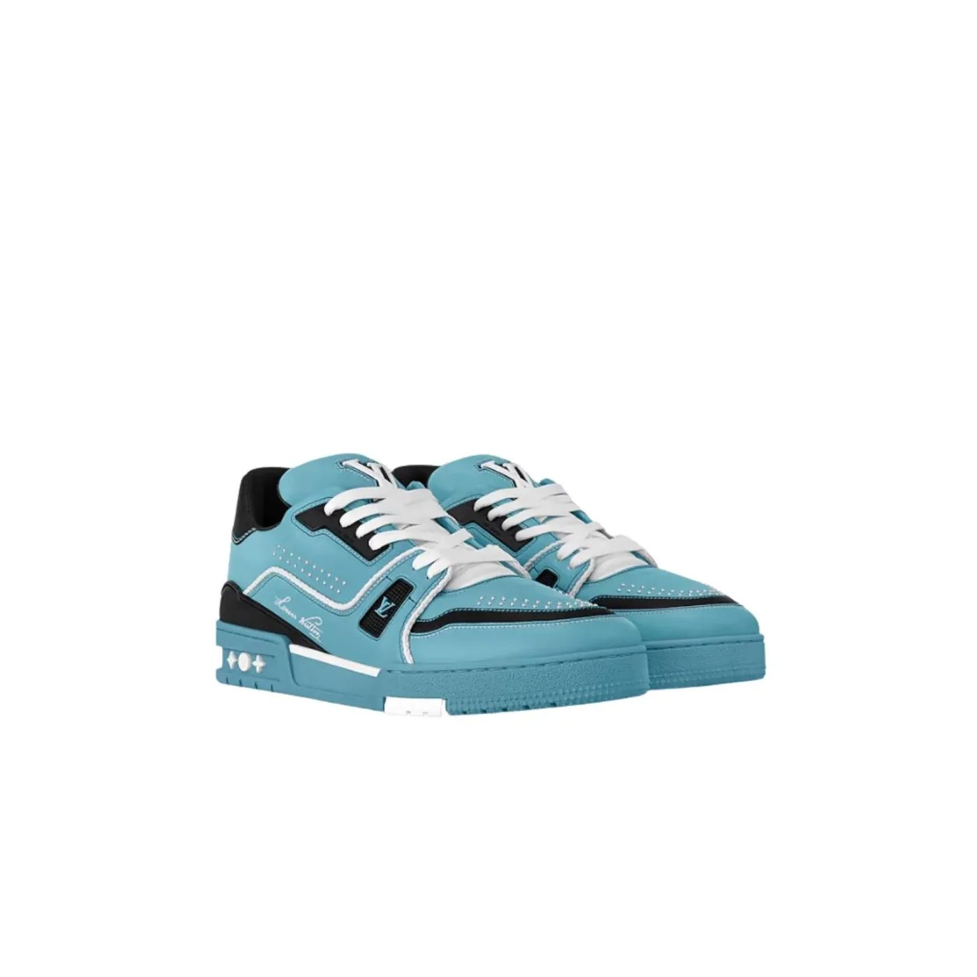 Louis Vuitton LV Trainer Sneaker Blue 1AD7K5