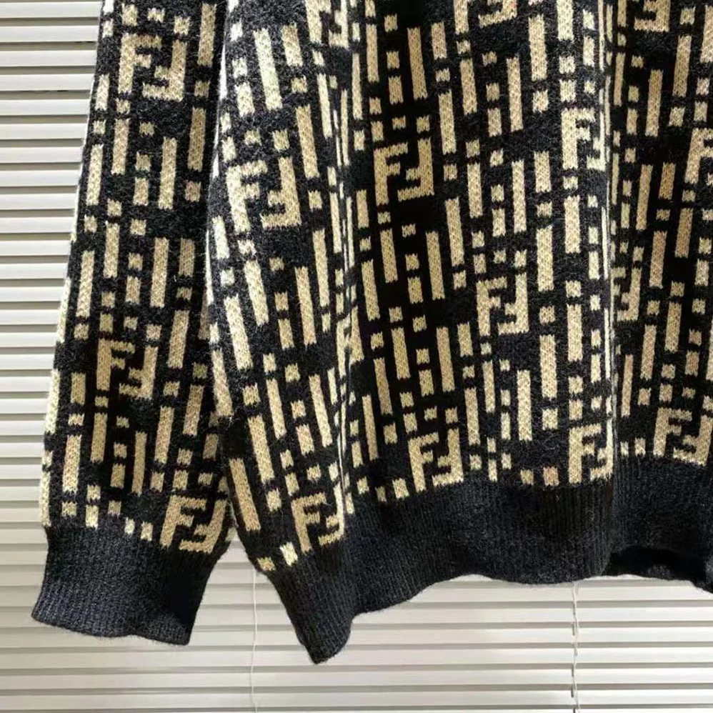 Fendi Regular-fit Sweater with High Collar for Women
