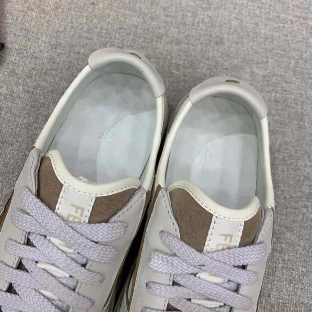 Fendi Step Beige Leather Low for Men in tops Fendi Step Beige Leather Low for Men in tops