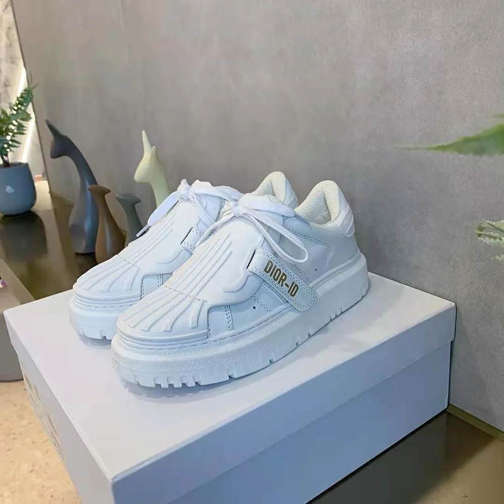 Dior Dior-Id Sneaker White Rubber and Calfskin for Women