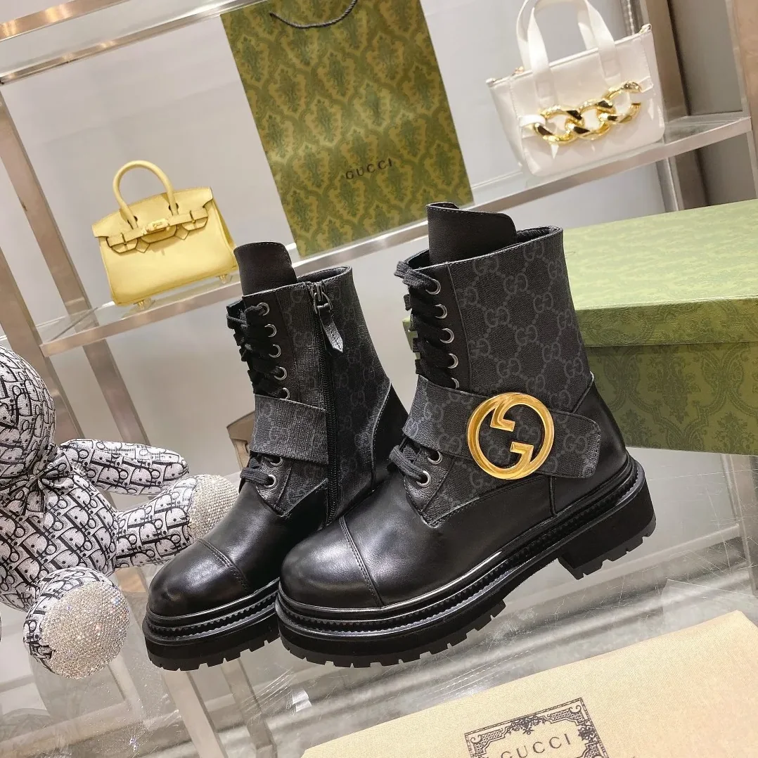 Gucci Blondie Ankle Boots Black for Women Gucci Blondie Ankle Boots Black for Women