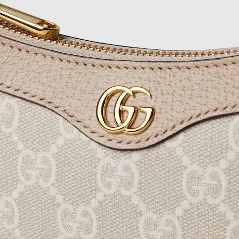 Gucci Ophidia Mini Shoulder Bag in Beige/ White Gold Hardware Gucci Ophidia Mini Shoulder Bag in Beige/ White Gold Hardware