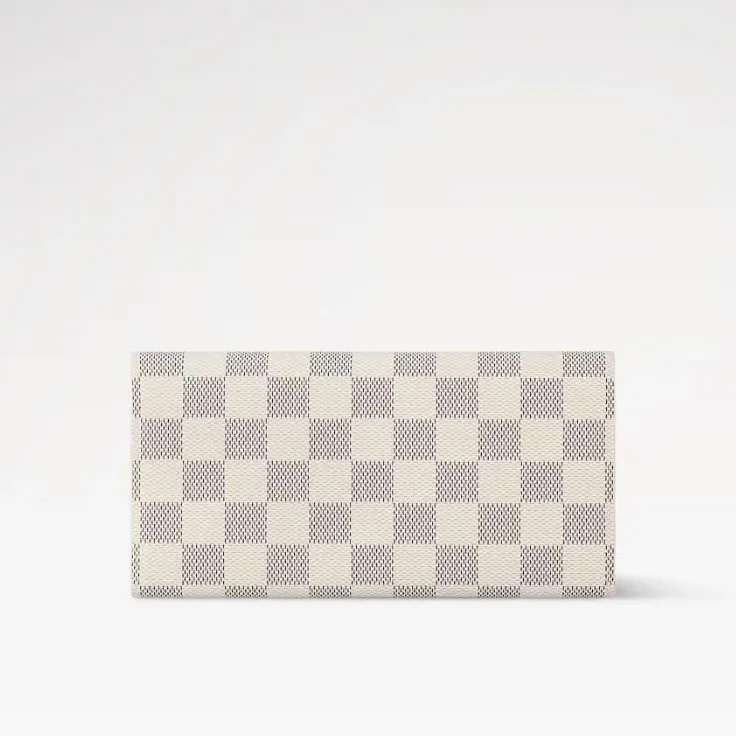 Louis Vuitton Emilie Wallet Damier Azur Canvas /