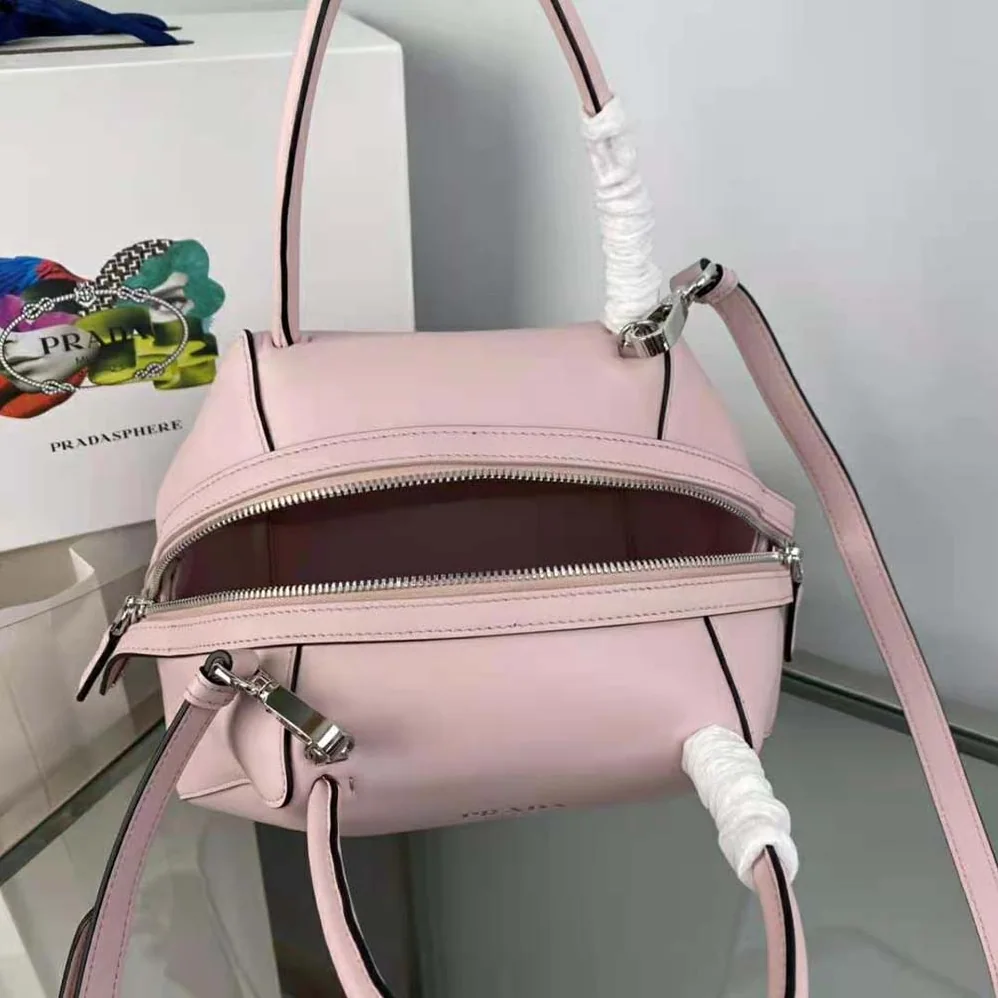 Prada Small Leather Prada Supernova Handbag for Women in Pink