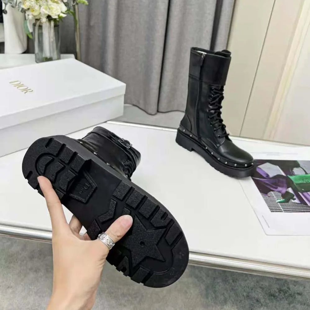 Dior Diorquake Ankle Boot Black Calfskin for Women Dior Diorquake Ankle Boot Black Calfskin for Women