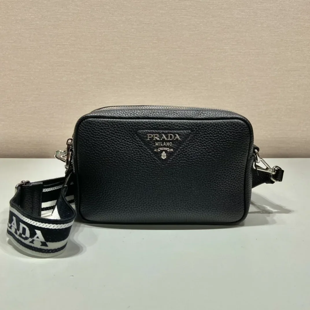 Prada Bag With Shoulder Strap Black