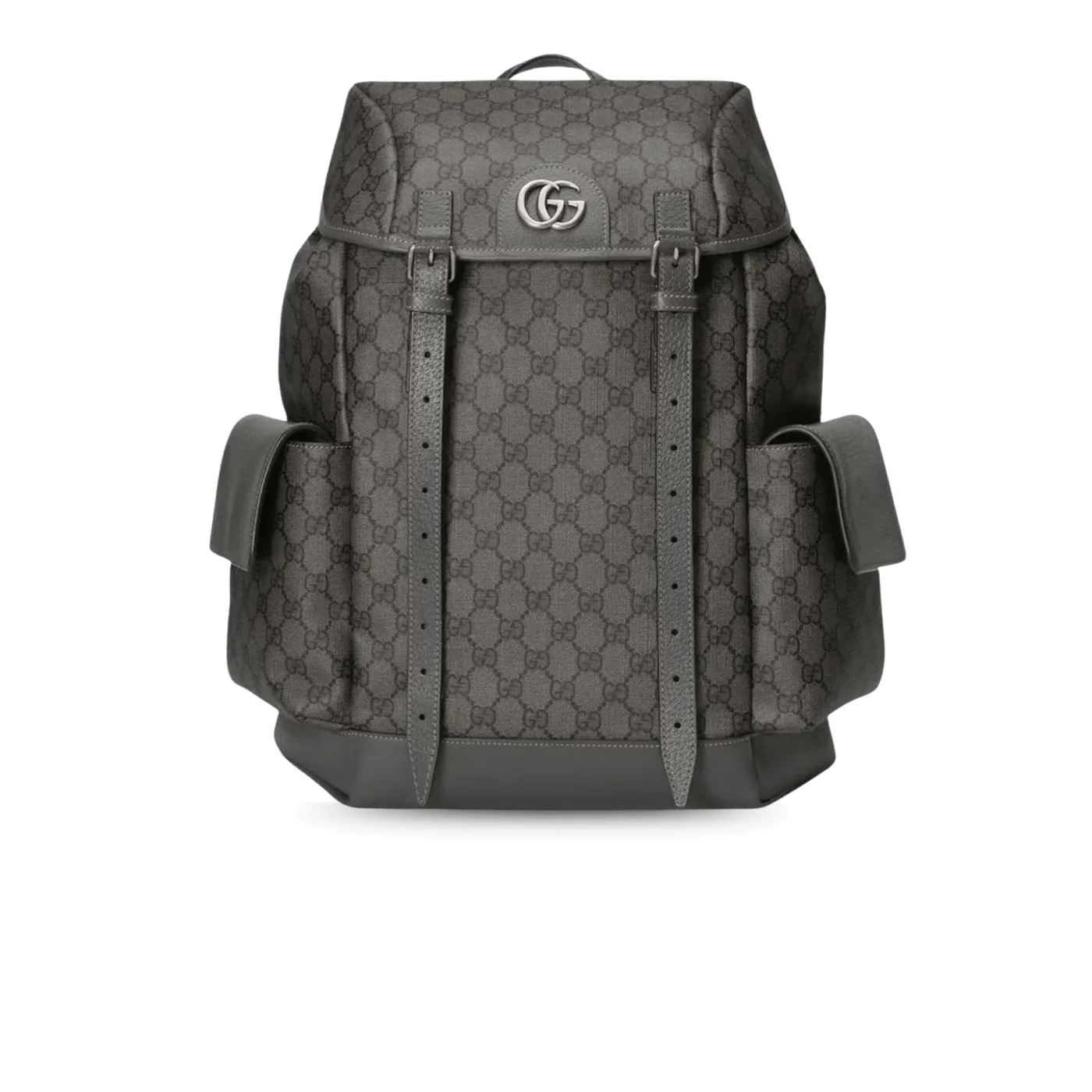 Gucci Ophidia Medium Backpack in Grey Palladium Hardware