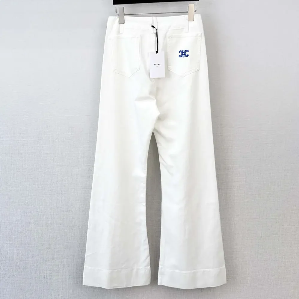Celine Flare Jeans 004 in Indigo Denim for Men