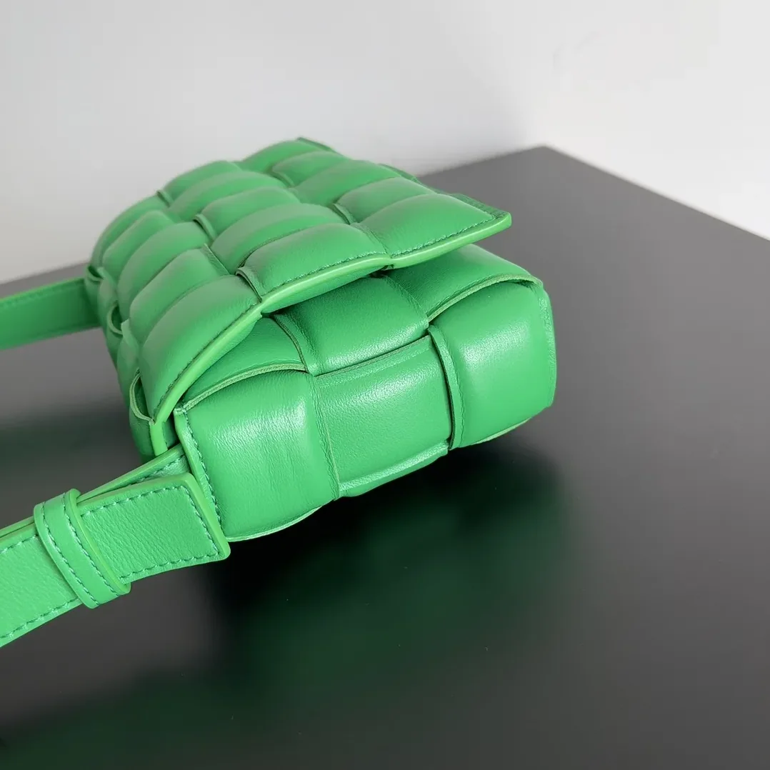 Bottega Veneta Small Padded Cassette Green Bottega Veneta Small Padded Cassette Green