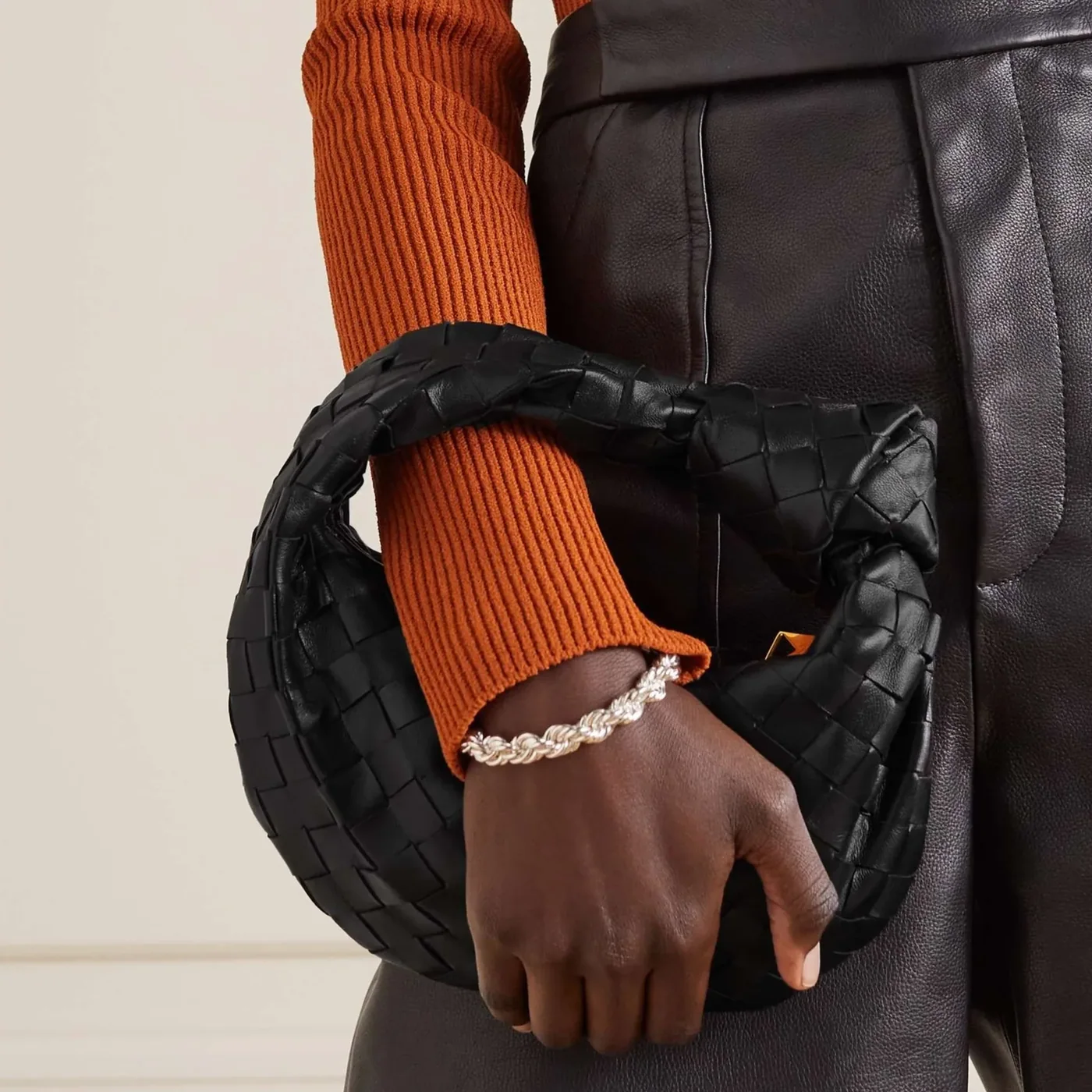 Bottega Veneta Mini Jodie Bag Black / Bottega Veneta Mini Jodie Bag Black /