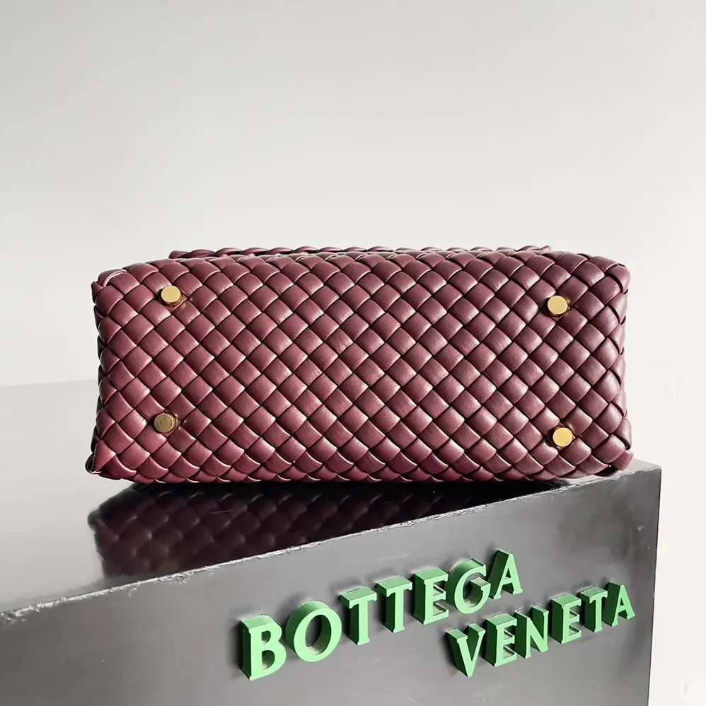 Bottega Veneta Patti Shoulder Bag in Padded Intreccio Leather for Women
