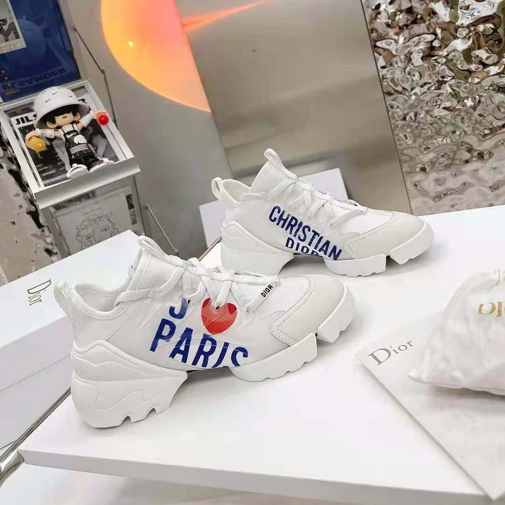 Dior D-connect Sneaker White J Adior Paris Technical Fabric for Women