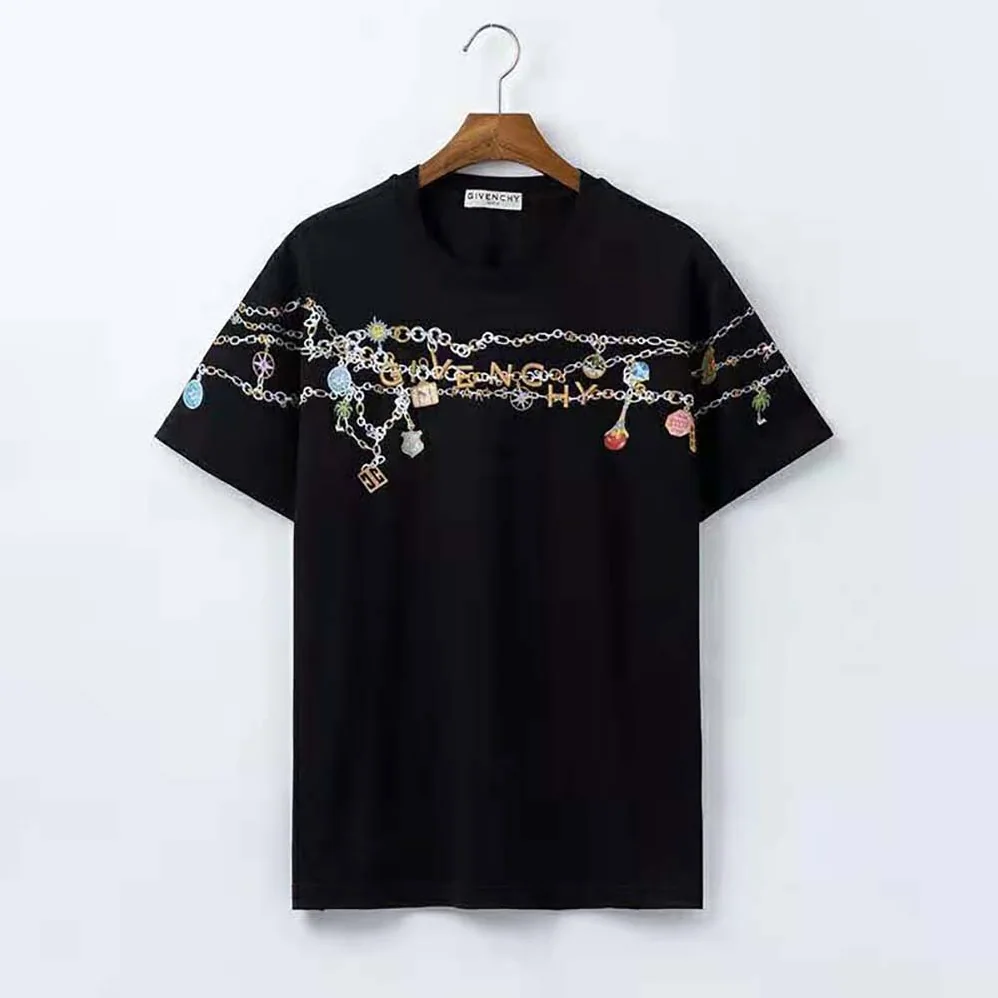 Givenchy Charms Masculine T-shirt for Women in Black