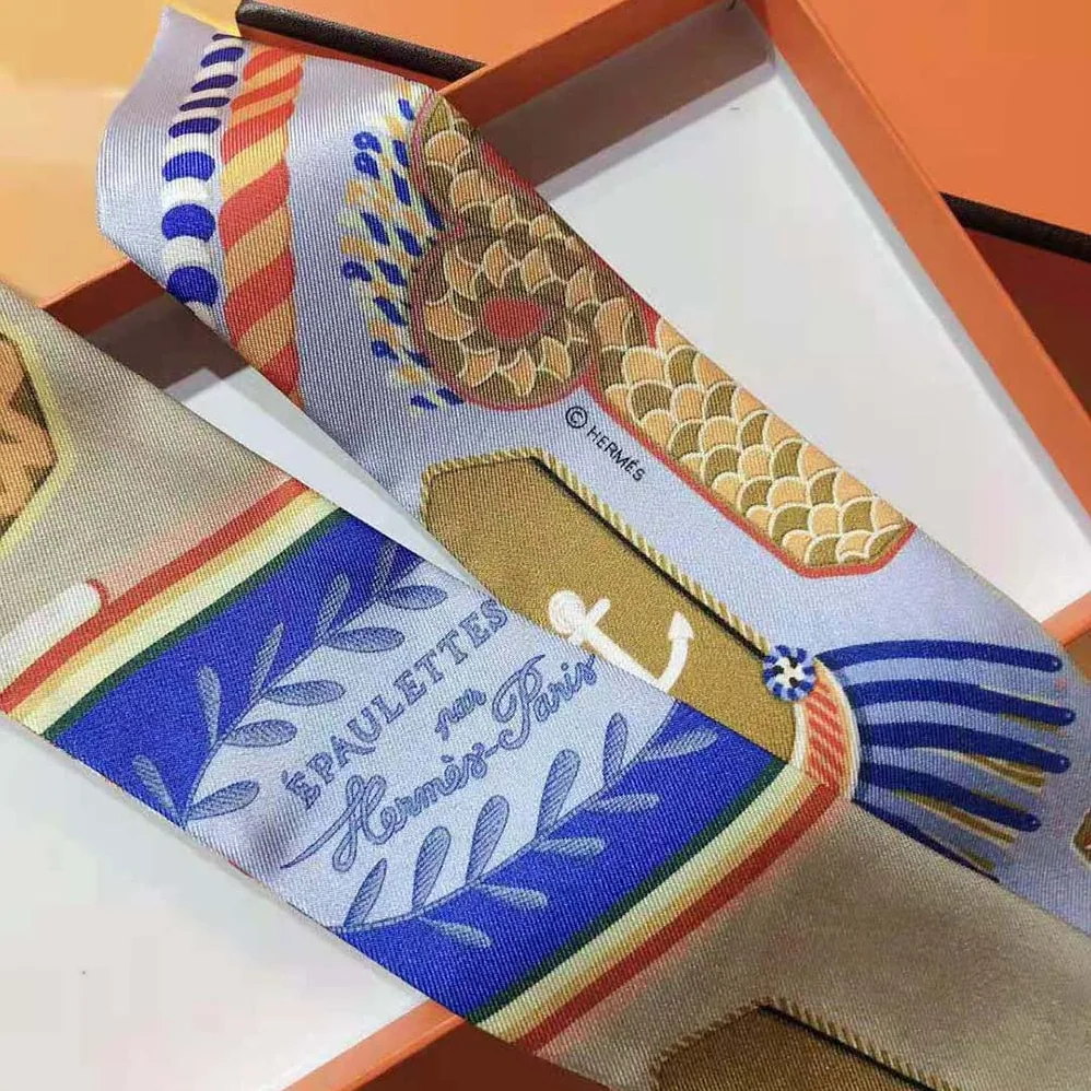 Hermes Epaulettes De Gala Twilly for Women in Blue