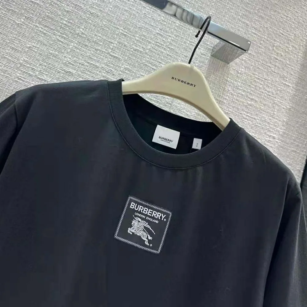 Burberry Prorsum Label Cotton T-shirt for Men in Black