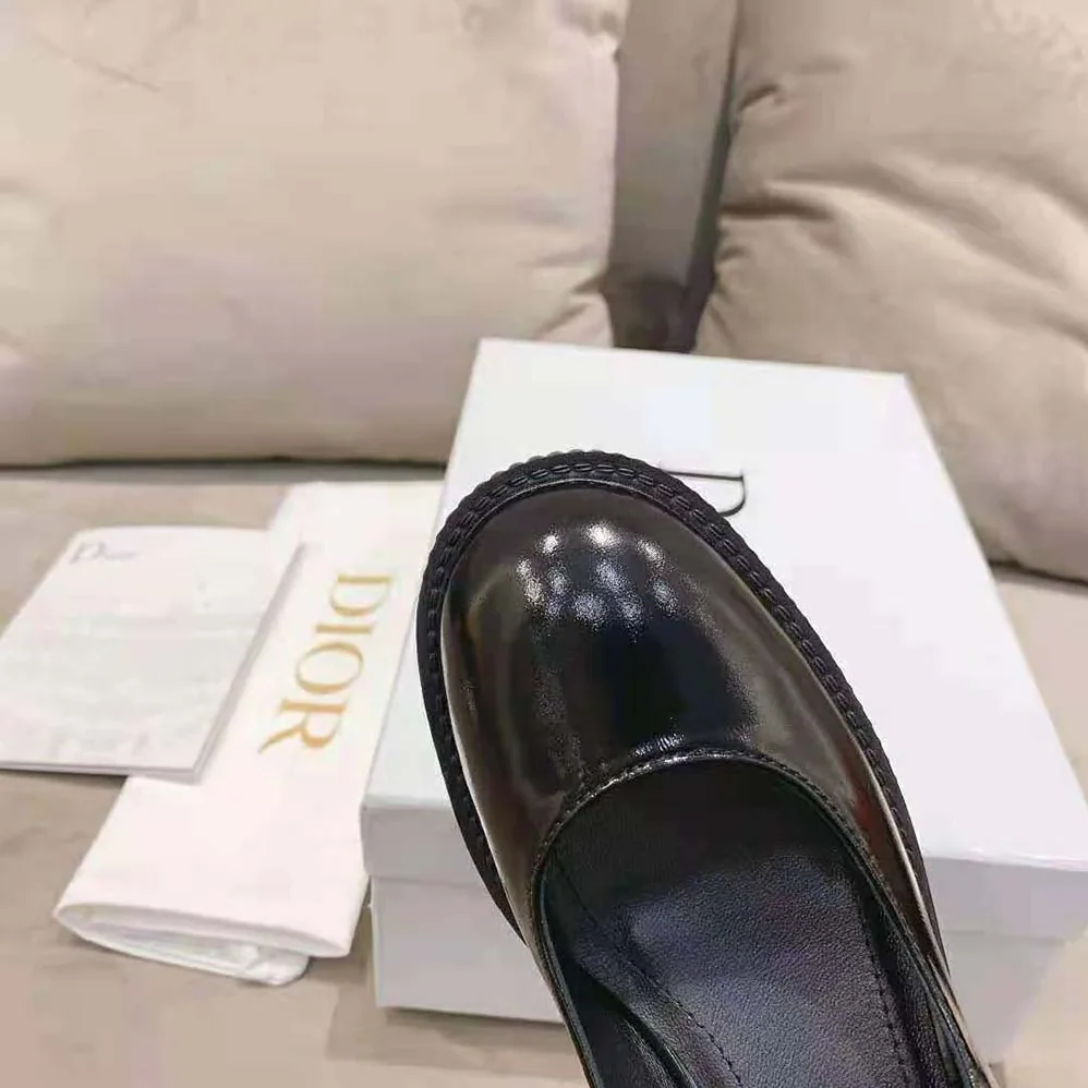 Dior D-Doll Pump Black Shiny Calfskin for Women Dior D-Doll Pump Black Shiny Calfskin for Women