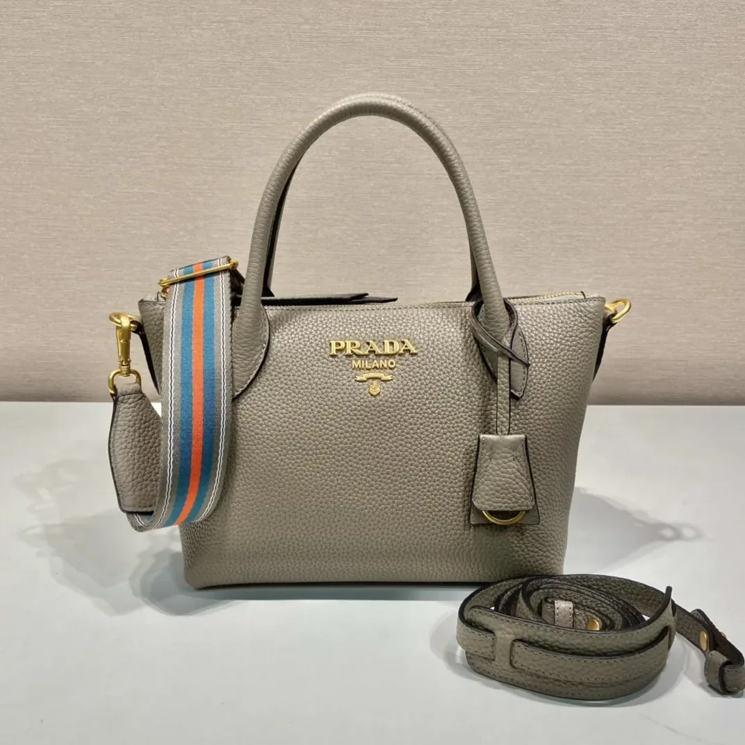 Prada Saffiano Mini Bag Beige