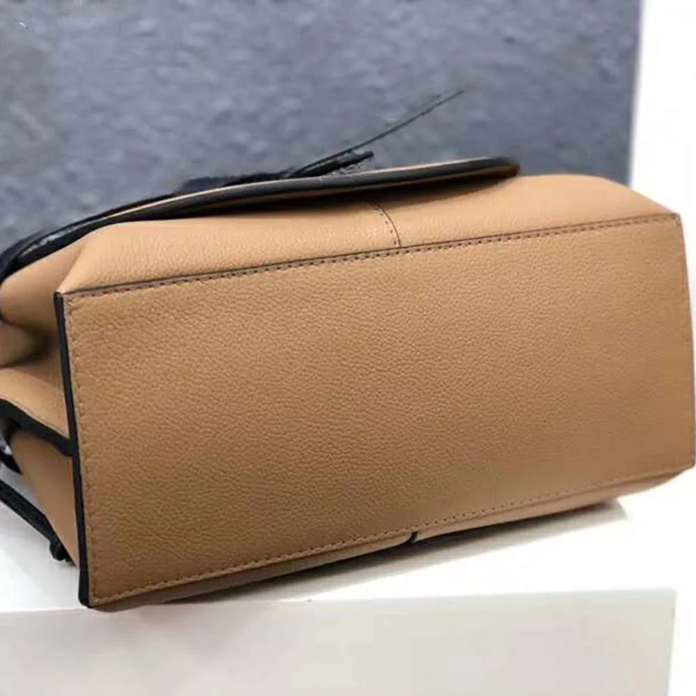 Loewe Gate Top Handle Small Bag for Women in Brown