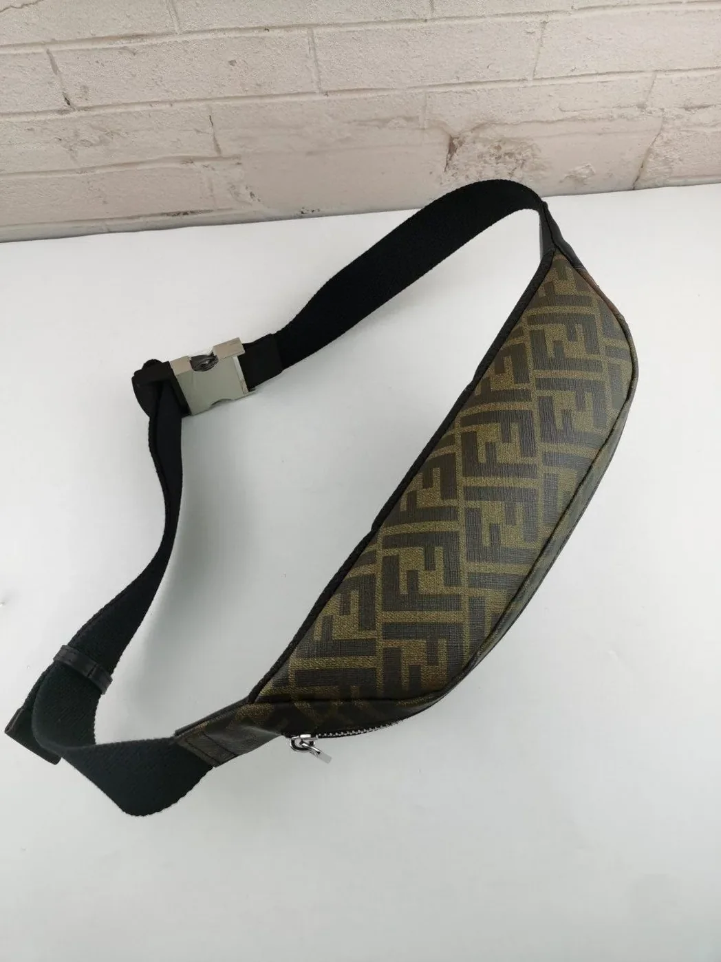 Fendi Belt Bag Khaki in Brown Fendi Belt Bag Khaki in Brown