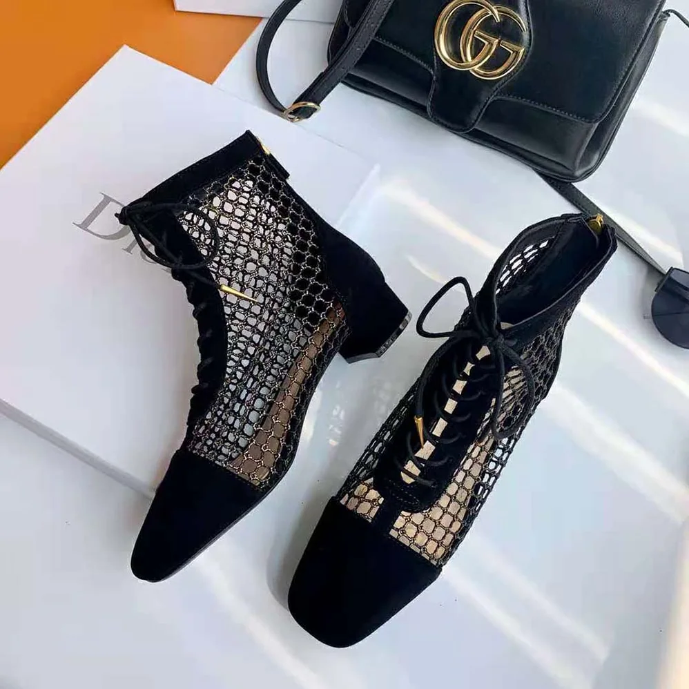 Dior Naughtily-D Ankle Boot in 3cm Heel for Women in Black Dior Naughtily-D Ankle Boot in 3cm Heel for Women in Black