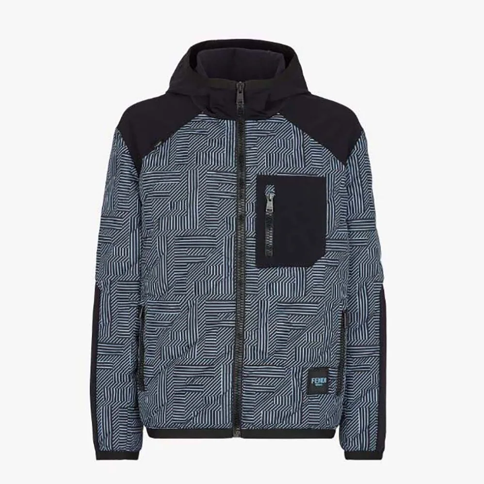 Fendi Multicolor Nylon Blouson-FAA641APX5F1ML9 for Men
