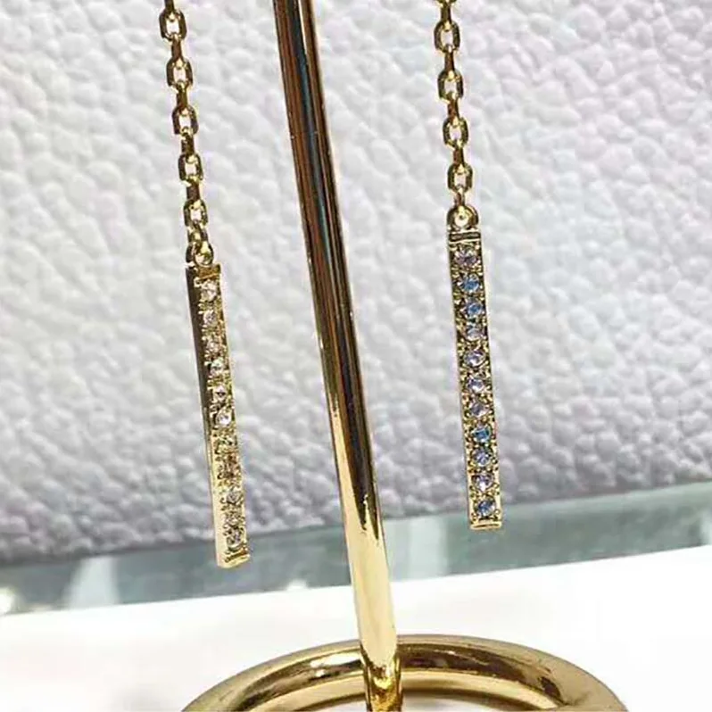 Dior D-Round Earrings for Women in Gold