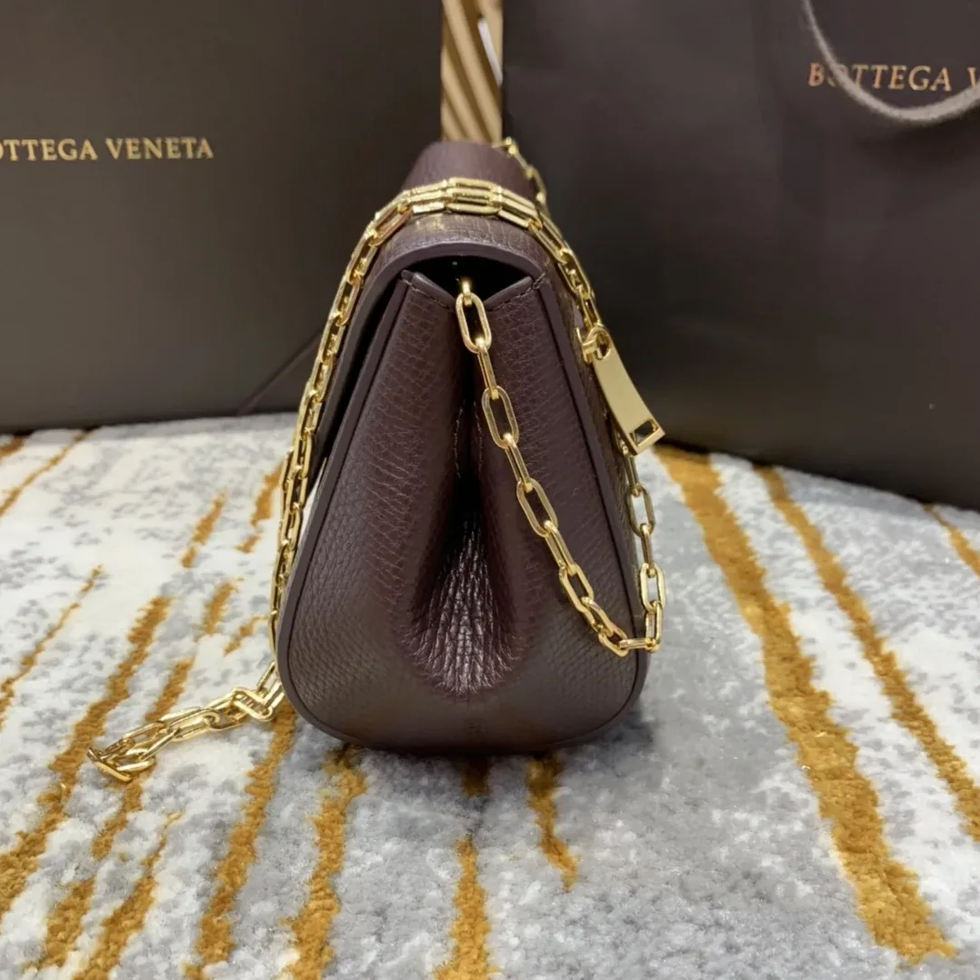 Bottega Veneta Angle Palmellato Mini Crossbody Bag in Burgundy Gold Hardware Bottega Veneta Angle Palmellato Mini Crossbody Bag in Burgundy Gold Hardware