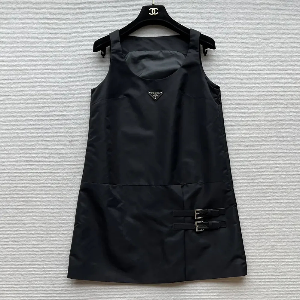 Prada Sleeveless Re for Women in Nylon Dress