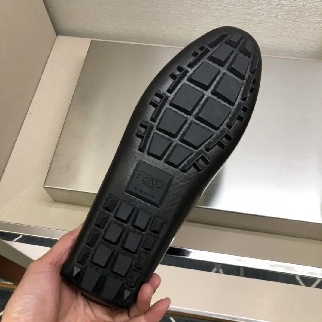 Fendi Force Black Loafers Fendi Force Black Loafers