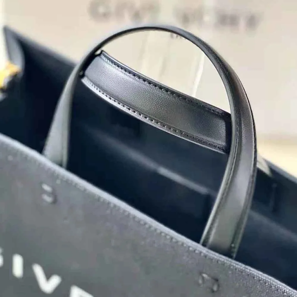 Givenchy Medium G Tote Shopping Bag in Canvas for Women in Black