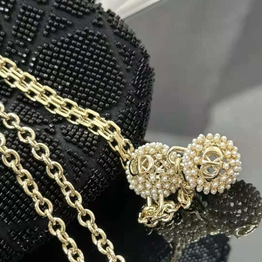 Dior Dior Dream Bucket Bag Black Cannage Cotton with Bead Embroidery for Women