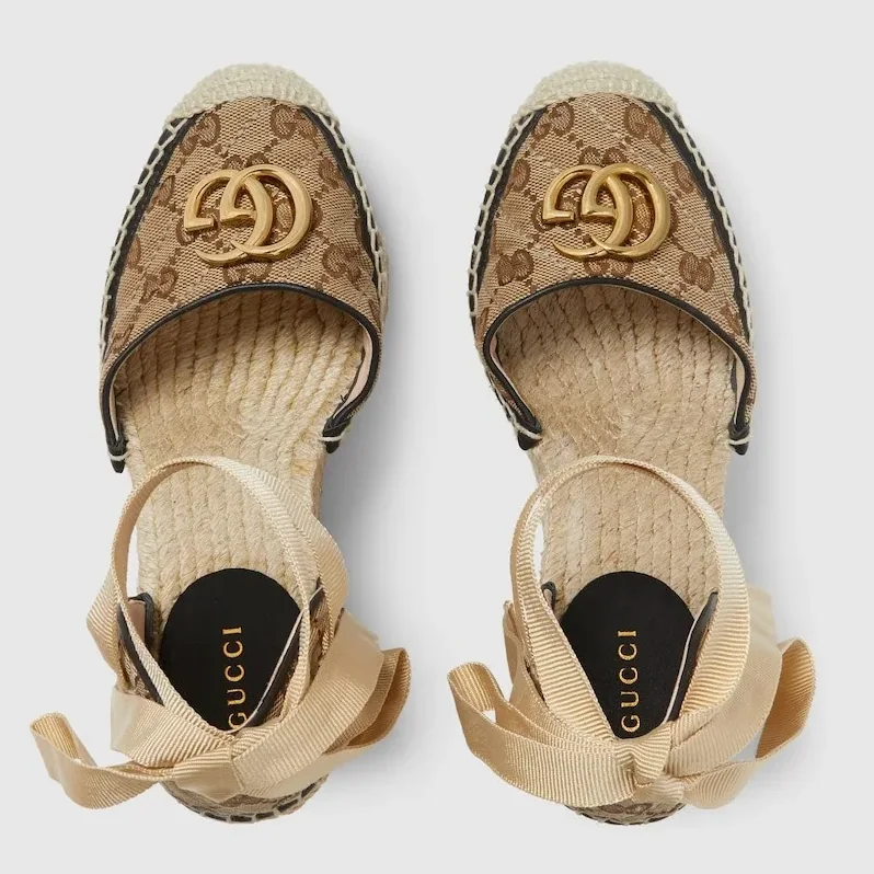 Gucci GG Matelasse Platform Espadrille for Women Gucci GG Matelasse Platform Espadrille for Women
