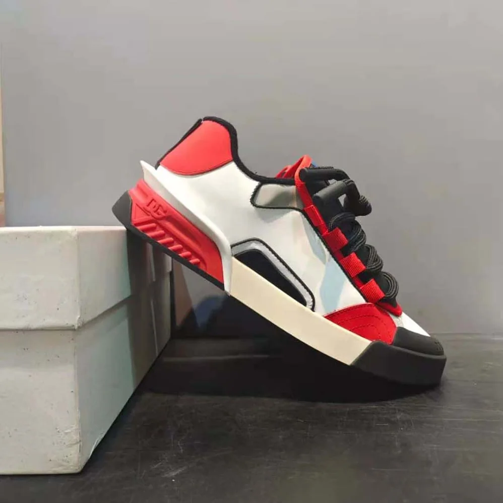 Dolce Gabbana D&G Mixed for Unisex in Material Portofino Sneakers Dolce Gabbana D&G Mixed for Unisex in Material Portofino Sneakers